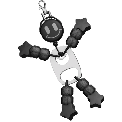 [NEW 🚨] (1.0) Black Can Preppy Keychain Friend Roblox item