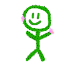Cactus Stickman