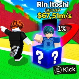 [🍀2x Luck! ] Kick a Lucky Block for Blue Lock! icon