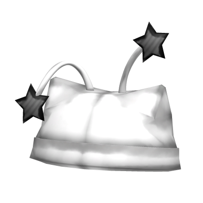 [NEW 🚨] Bedtime Star Antenna Beanie White/Black