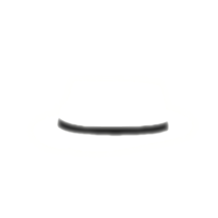 GLOWING White Fedora