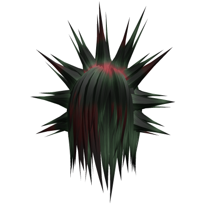 ⸸  Zombie Green Brain Scene Liberty Spikes RCK