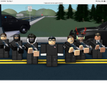 ROLEPLAYING AS President NJ IN BLOXBURG