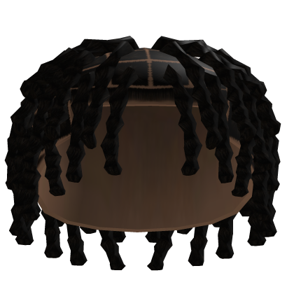 Black Twisted Dreadlocks Roblox NoFilter