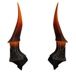 Firey Hallow Horns