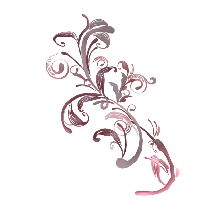 Vector Flourish Frutiger Tuscan Y2k Aura (Pink)