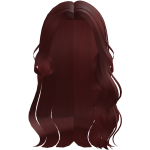 Red Long Glamorous Wavy Hair
