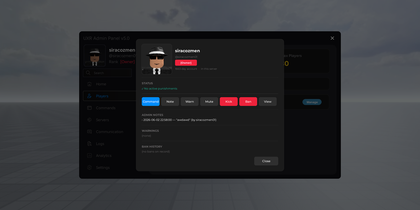 UXR Admin Panel System preview 2