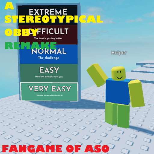 A Stereotypical Obby Remake official Roblox game thumbnail