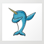 dabbing narwhals