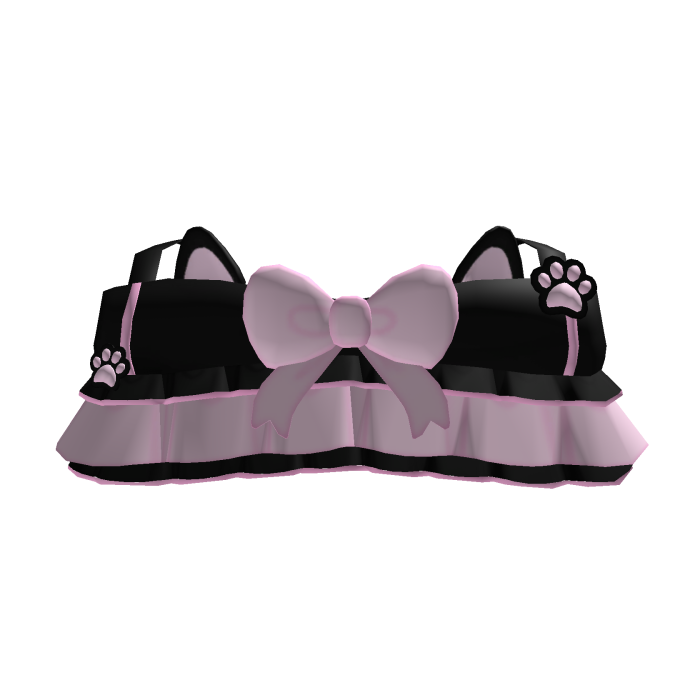 ♡ kawaii bat kitty top in pink
