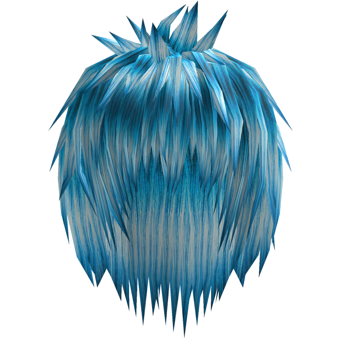 spiky blue messy emo boy hair 11.
