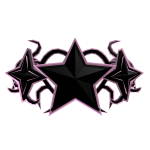 Rosé Star Cyber Sigil Crown