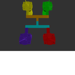 Red and Purple vs Yellow and Green