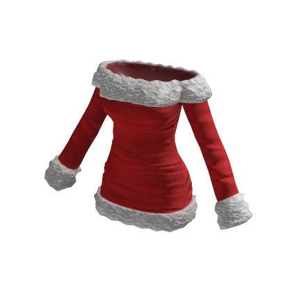 strapless open back dress Santa Claus Dress Christmas Santa Costume for Girls With Santa Cap   ItsMyCostume