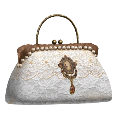 elegant victorian mini bag bronze gold