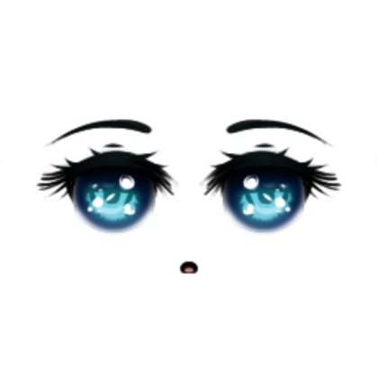 Kawaii Blue Roblox decal