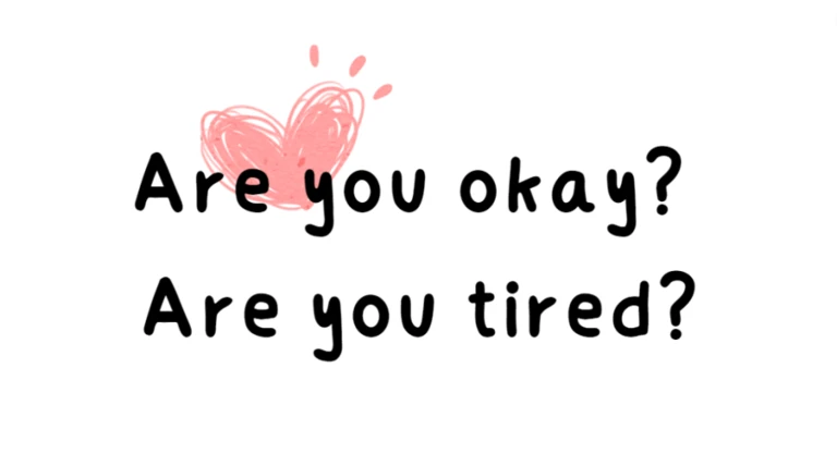 Are you okay?