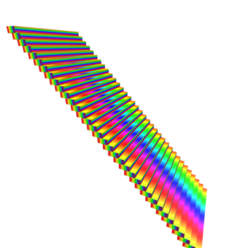 Climb IOOO RAINBOW Stairs!!!!