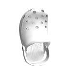 Croc On Your Head - White