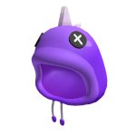 Purple Dino Hood