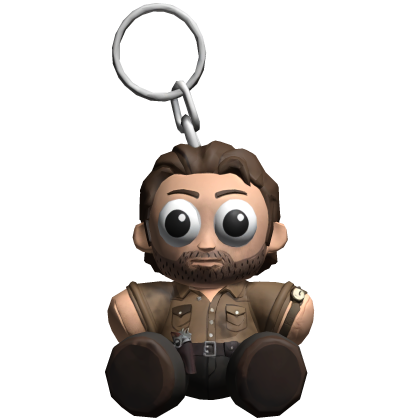 Rick The Walking Dead Keychain