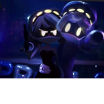 Night black cats