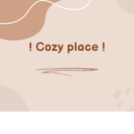 ! Cozy place !