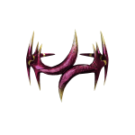[ pbr ] Gold Guilded Ruby Crescent Crown