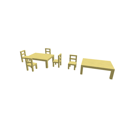 Modern Table & Chairs