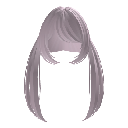 moe light pink long pigtails