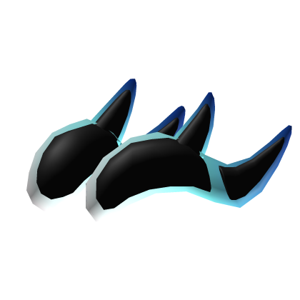 blue gradient horn Roblox item