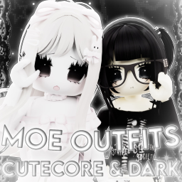 moe outfits! cutecore & dark!