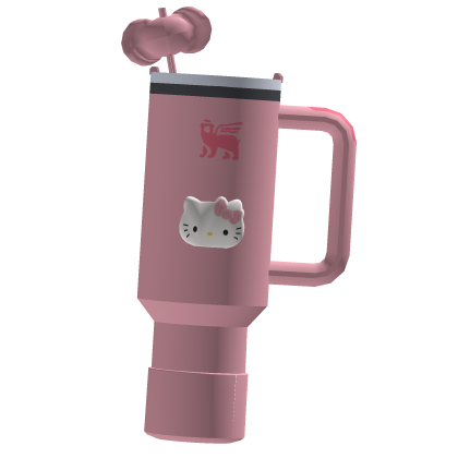 ♡ Pink Hello Kitty Stanley Cup ♡ thumbnail