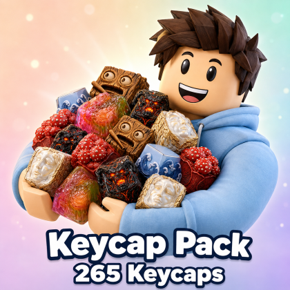 Keycap Pack - 265 Keycaps & Spacebars