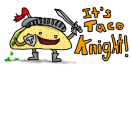 Cart Ride Into A Taco!