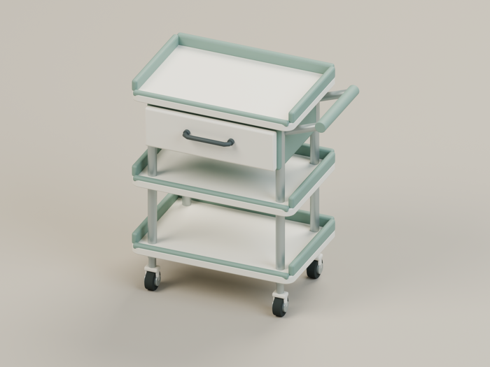 Hospital Patient Room & Clinic Pack | 20 Assets preview 5