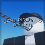 Cart ride into Delcan