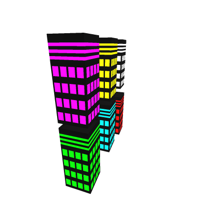 Neon Buildings