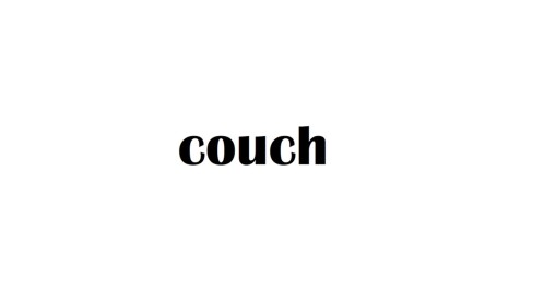 literally just a couch