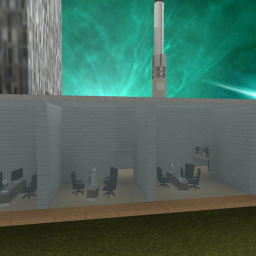 Interview center.