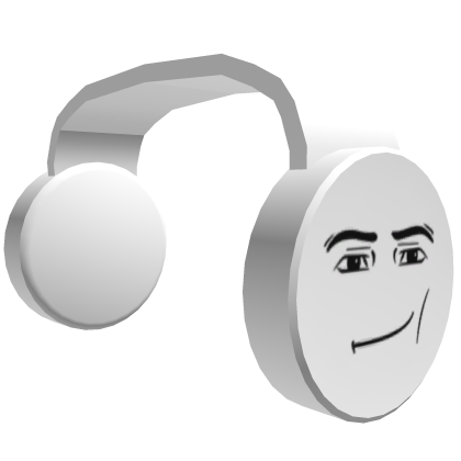 Man Face Headphones Roblox item