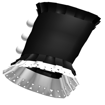 3.0 R6 Sleeves Black White Lace Right