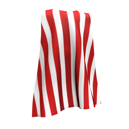 Red Candy Cane Cape Roblox item