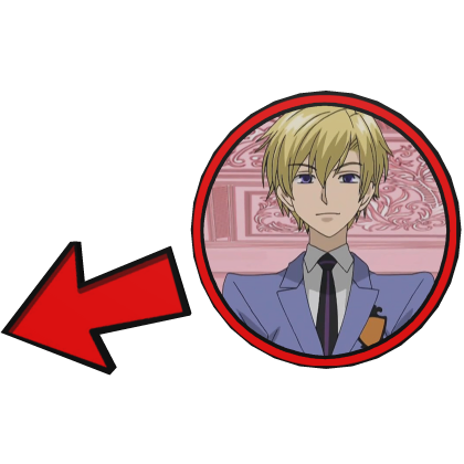 Tamaki Suou Pointing Meme Circle Ouran