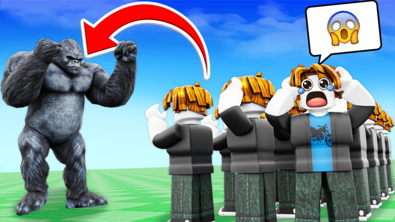 100 Humans vs 1 Gorilla screenshot 1