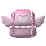 Heart Backpack with Wings