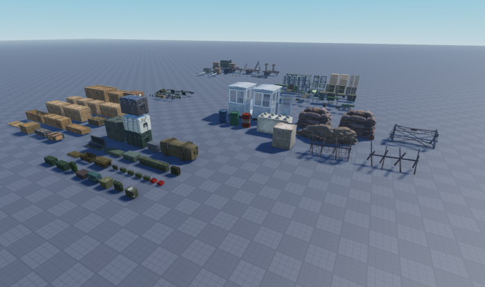 Military Supplies Props Pack preview 2