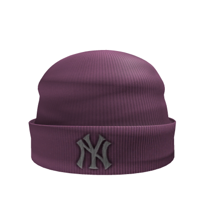Pink NY Yankee Beanie Roblox item