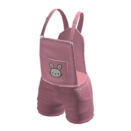 Cute Pink Overalls thumbnail